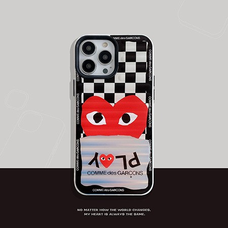 iphone 14pro カバー comme des garçons風 