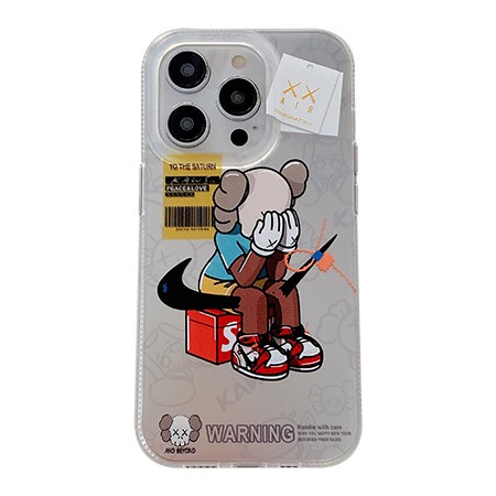 アイフォン14プロ カウズ kaws スマホケース 