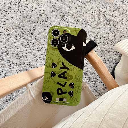 アイフォーン14plus comme des garçons コムデギャルソン スマホケース 