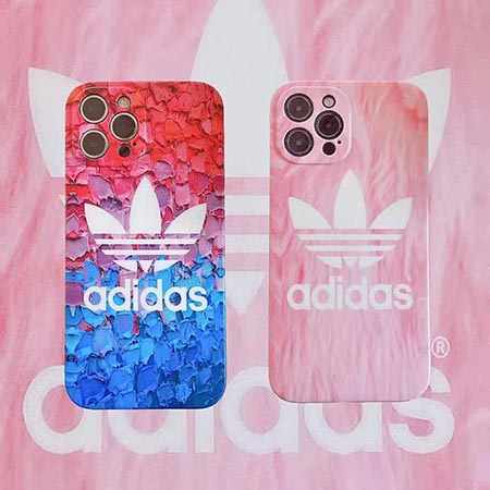 ハイブランド ケース iphone11pro adidas風 