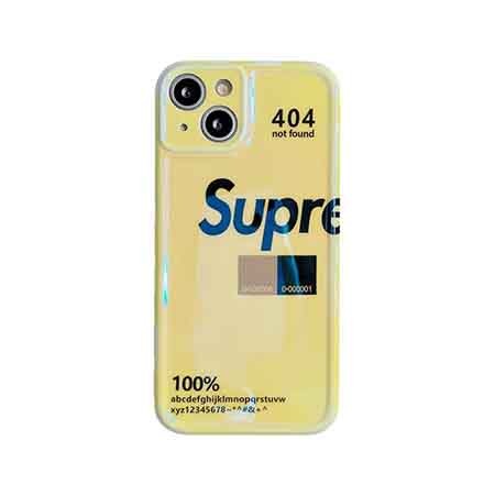 iphone15plus 携帯ケース supreme風 