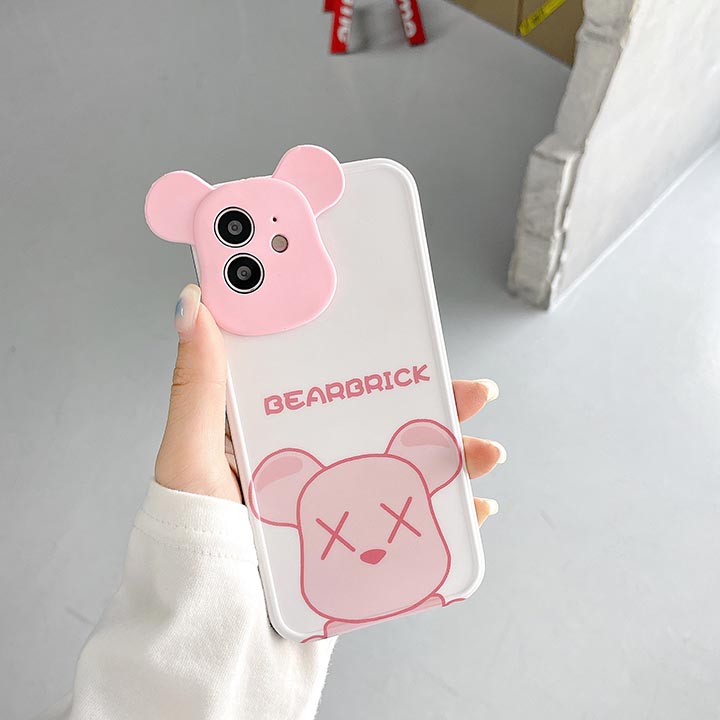 ハイブランド カバー iphone12promax bearbrick 