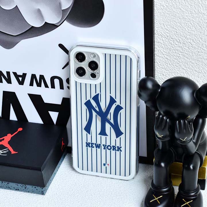 ニューヨーク・ヤンキース風 携帯ケース アイフォン12プロmax 