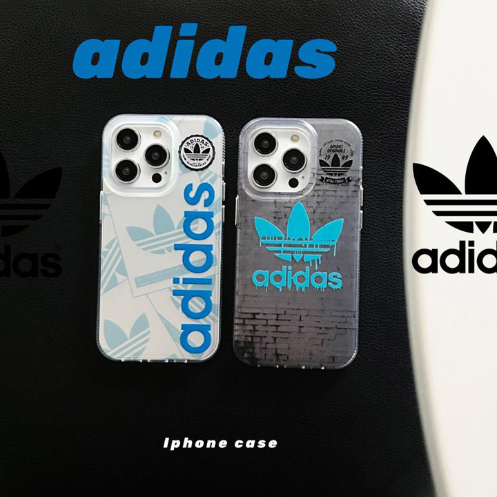 iphone14プラス adidas 携帯ケース 
