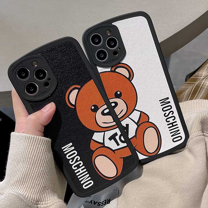 iphone11 スマホケース モスキーノ moschino 