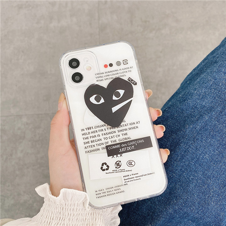 comme des garçons iphone12promax カバー 