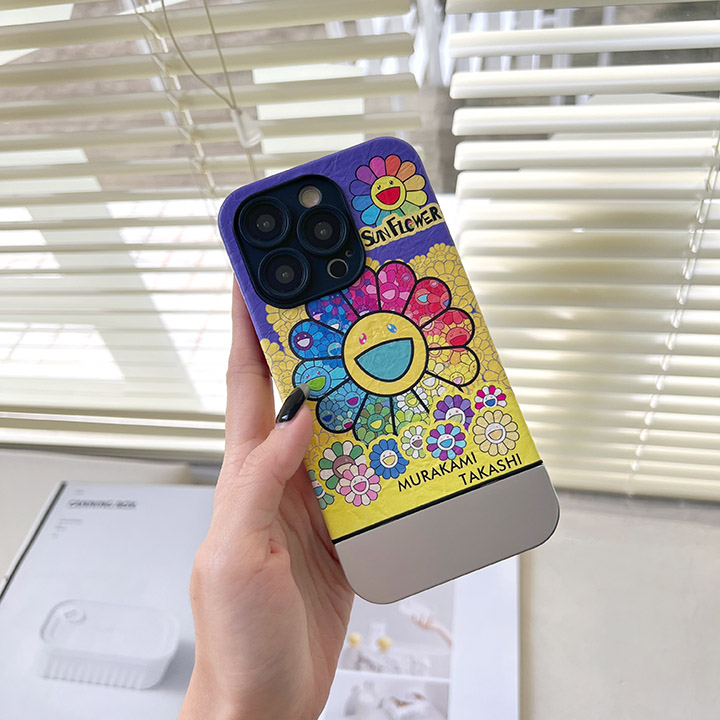 murakami sunflower カイカイキキ iphone15plus スマホケース 