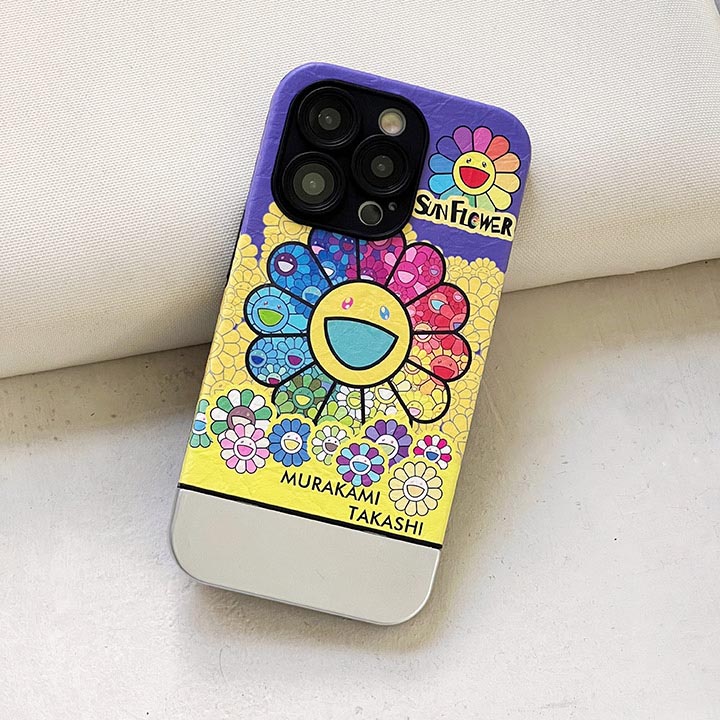 murakami sunflower風 アイフォン14pro 