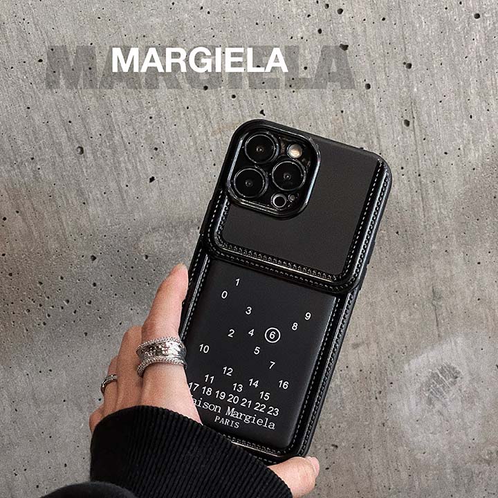 ハイブランド カバー アイフォーン15プロmax maison margiela メゾン マルジェラ 